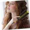 DOITOOL Non-slip Handle Curling Comb Soft Bristles Roller Hair Brush