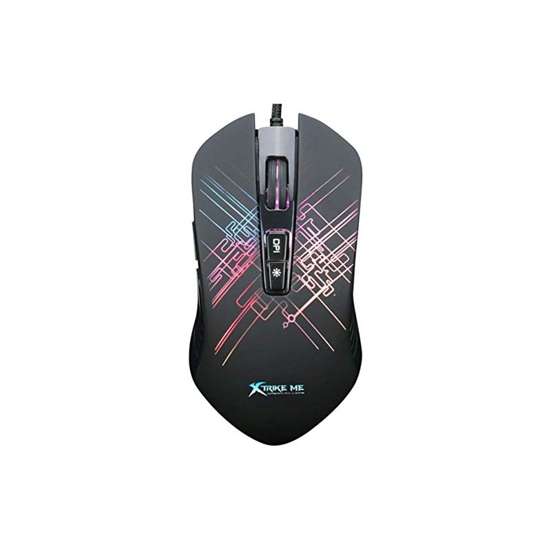 Xtrike Me GM-510 - Optical Gaming Mouse, Wired with 7