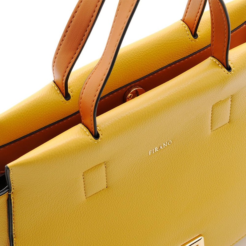 FIRANO 302964 Filano Women's Square Flap Handbag, Black