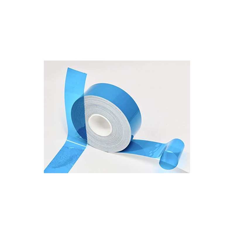 Transparent Vinyl Tape with Self-Adhesive. (1 inch x 50 ft,