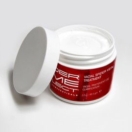 Dermelect Cosmeceuticals Dermelect Vacial Spider Vein Treatment for Body & Face Anti Aging Cream with Vitamin K, Allantoin, Hyaluronic Acid, Arnica, Shea Butter for Spider Veins, Red Threads, Uneven Skintone 2.2 oz