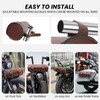 DREAMIZER Motorcycle Bag Universal Motorcycle Saddle Bags PU Leather Motorcycle
