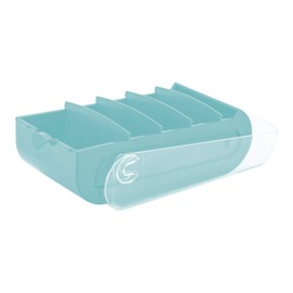 Exacompta Bunnybox 5346323D Flashcard File Pastel Green DIN A7 Landscape Including 100 Index Cards Original Index Card Box for Easy Learning Vocabulary Thanks to 5-Compartment Learning System for 600