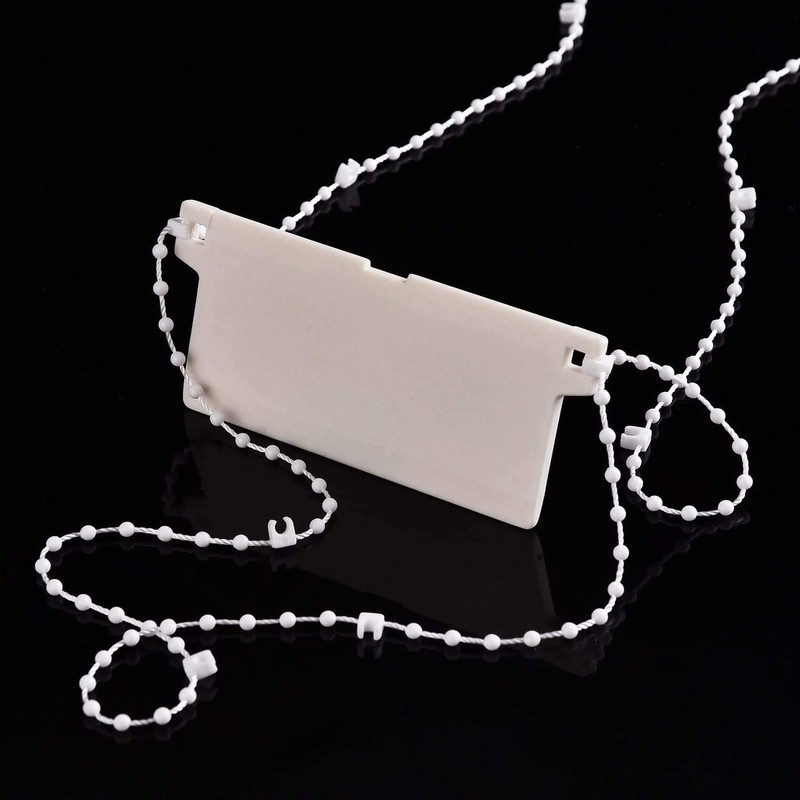 KAHEIGN 35Pcs Vertical Blind Accessories, 10M Bottom Chain and 10Pcs