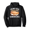 Marshmallow Peanut Butter Sandwich Funny Fluffernutter Pullover Hoodie