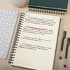 Yarotm Notebook A4 Lined - Spiral Notebook Diary 21 x