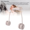 Generic Neck Hanging Fan, 3 Adjustable Speeds Ergonomic Design Lightweight