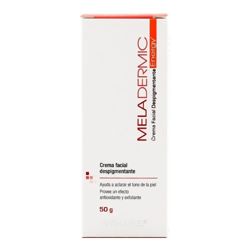 Crema Aclaradora Despigmentante Facial Meladermic Energy 50g