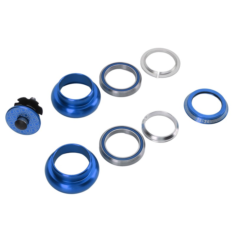 Viaron 34mm Bike Headset Double Bearings Bicycle Front Fork Stem