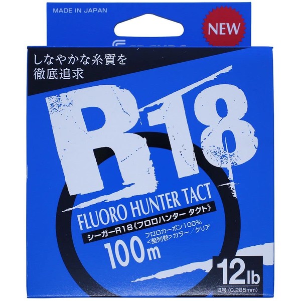 Seaguar Line Seager R18 Fluoro Hunter Tact, 328.4 ft (100
