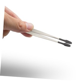 Vaguelly 5pcs Stainless Steel Craft Tweezers Multipurpose Tweezers for Crafting Jewelry Making Stamp Collector