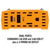 PowerDrive PWD120 120 Watt Power Inverter Slim 12v DC to