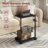 ZIIWIND PC Stand, Height Adjustable Computer Tower Stand, 19.7"-31.5" H,