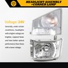 Jecoupoon Left Driver Side Headlight Assembly w/Corner Lamp Compatible with