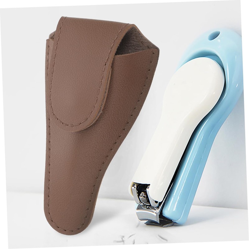 Gatuida 2Pcs PU Protective Sleeve for Nail Clippers and Cuticle