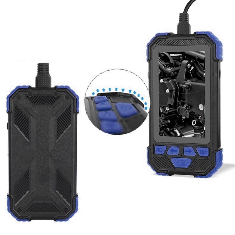 7.9mm Dual Lens Endoscope 1080P HD IP67 Waterproof IPS Screen