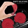 MEAJOO 2 Pack Silicone Car Cup Holder Coaster – 2.75
