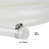 WYNNsky 3/4’’ID 25FT High Pressure Braided Clear PCV Tube