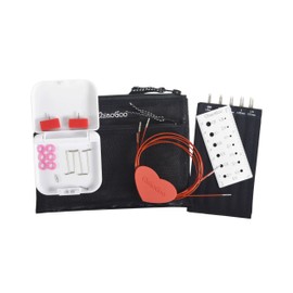 ChiaoGoo Twist Stainless Steel Interchangeable Set, 5-inch (13cm) Mini (7500-M)