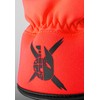 Worldcup Warrior R-TEX® XT Mittens Warm, Waterproof, Breathable, Black/Red, Black/Red
