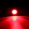 OCPTY 4pcs 2.5inch 13 Led 2Clear Light+2Amber Light Round Trailer