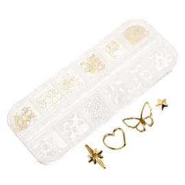 Baluue 3 Boxes Nail Accessories Nail Charms for Acrylic Nails Nail Bows for Nail Art 3D Nail Bows Charms for Nails Nail Charms Bulk Nails Decoration Nail Decorations Nail Jewels