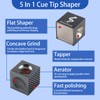 Sinsilvie Pool Cue Tip Shaper 5 in 1 Cue Tip