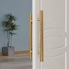 RZELOYDE Push Pull Door Handle Solid Standoffs Heavy-Duty Commerial Grade-304