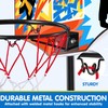 JOYIN Kids Basketball Hoop, Adjustable Height 2.8 ft-6.2 ft Toddler