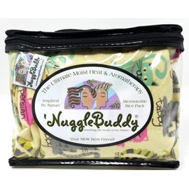 'NUGGLEBUDDY New! Microwavable Moist Heat & Aromatherapy Organic Rice Pack for Cat Lovers! Lovely CAT Breeds Flannel Sweet Lavender Aromatherapy!