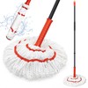 TidyBliss Self Wringing Twist Mop for Floor Cleaning, 57.5 inches