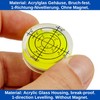 Round Level Set, 5 Pieces, with Diameter 32 mm Diameter,