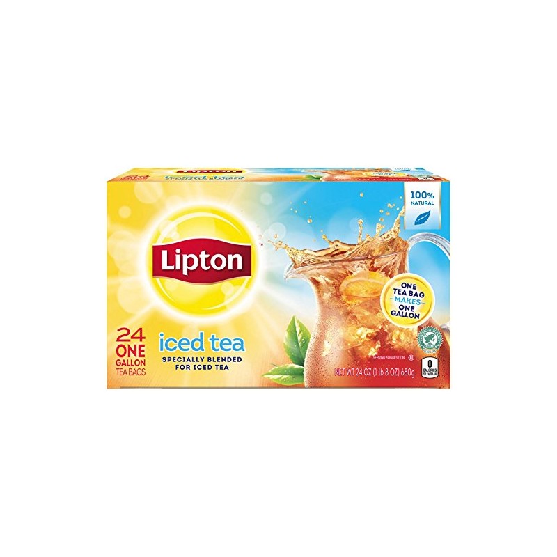 Lipton Gallon Size Tea Bags - Iced Tea Brew -