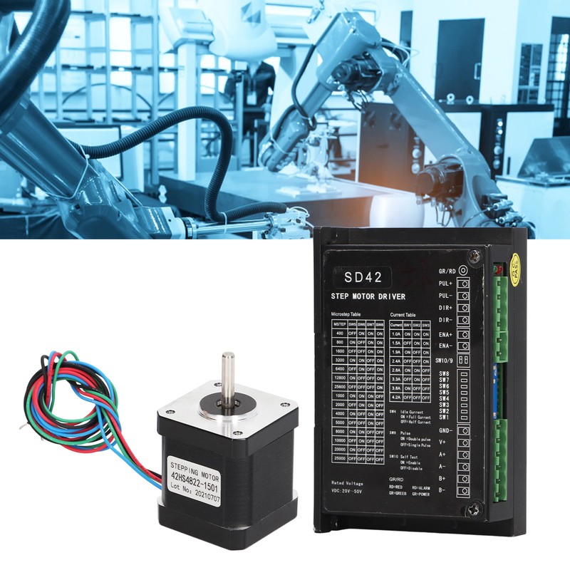 42HS4822 1501 DC3.84V Stepper Motor DC20‑50V Input SD42 Motor Driver