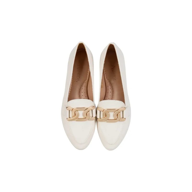 Flat Mujer Crema Stfashion 12304010