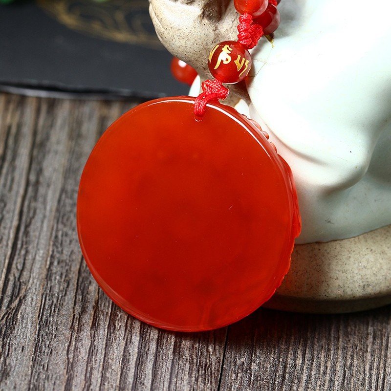 c1lint7785631 Women's Necklaces Men's Necklaces Pure Natural red agate Craftsmanship