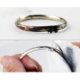 ThaiRoot Pack of 50 8 x 8 cm Silver Cleaning Cloths for Jewellery Small Silver Cleaning Cloth Polishing Cloths Jewellery Sterling Silver Gold Platinum Jewellery Cleaning Cloth Colourful Jewellery