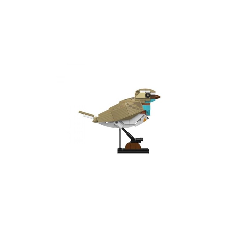 BlueBrixx Pro 108365 - Bluethroat made of clamping blocks with