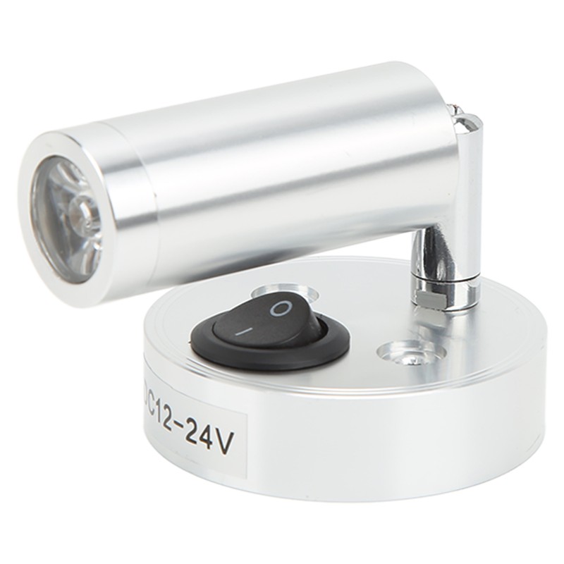 RV Bedside Reading Light Rotatable Wall Mount LED Spot Reading