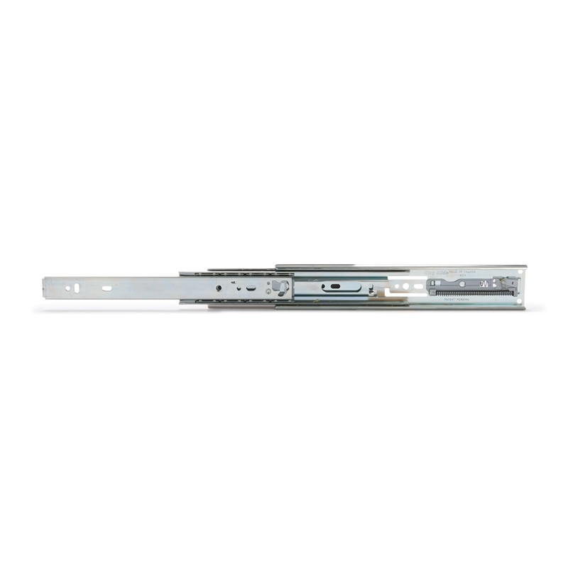HIGHPOINT Push-to-Open Full Extension, Side Mount Drawer Slide - 18”,