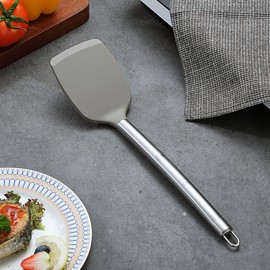 Berglander Spatulas, Non-stick Silicone Solid Turner,Barbecue Spatulas Turner For Cooking, Kitchen Spatulas, Dishwasher Safe, Easy to Clean