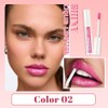 Pink Metallic Lipstick for Women,Lightweight Glitter Sparkling Liquid Lipsticks,Shimmer Lip