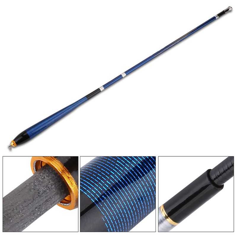 Outdoor Ultralight Mini Portable Carbon Fiber Casting Telescopic Fishing Rod