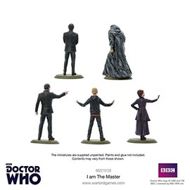 Doctor Who I am The Master Set for Exterminate! The Miniatures Game