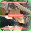 Wood Splitter Drill, Drill Cone Wood Splitter with 3 Drill