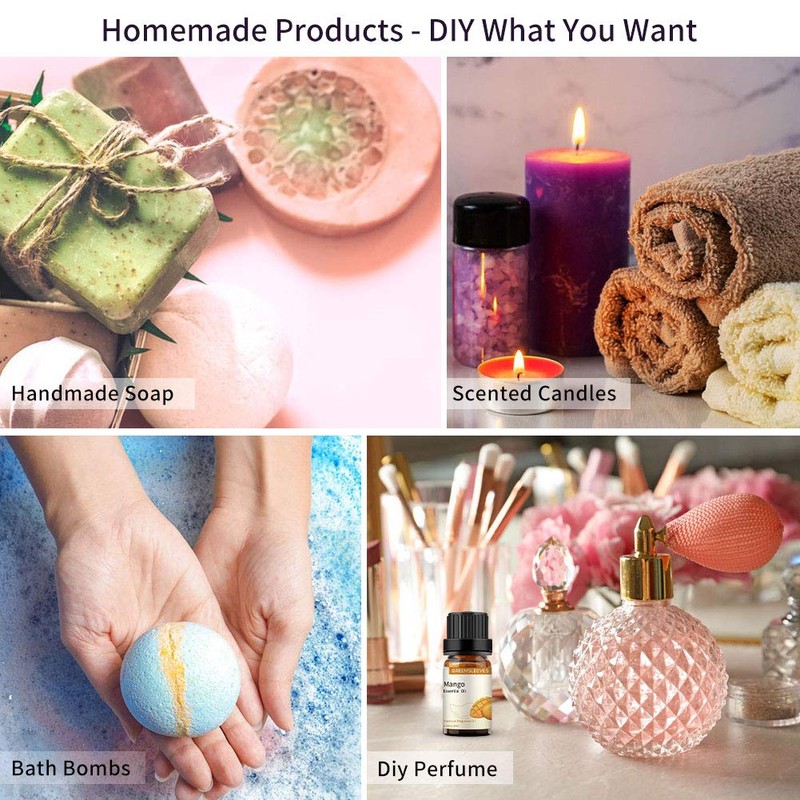 Mango Fruit Fragrance Oil Essential Oil 10ml for Diffusers, Humidifiers