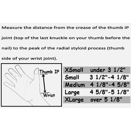 Med Spec Tee Pee Thumb Protector, Black - Medium