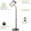 LBW Grow Light for Indoor Plants, Full Spectrum Desk LED