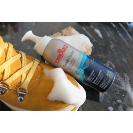 Pedag Combi Cleaner | Aerosol Foam Cleaner for Leather, Textiles and Synthetics | Use for Shoes, Leather Jackets, Sneakers, Boots and Various Fabrics | 1 can | 3.7 oz | Lemon Scented | Made in Germany