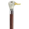 Unisex Duck Head Cane Walnut Shaft -Affordable Gift! Item #HAR-9107107